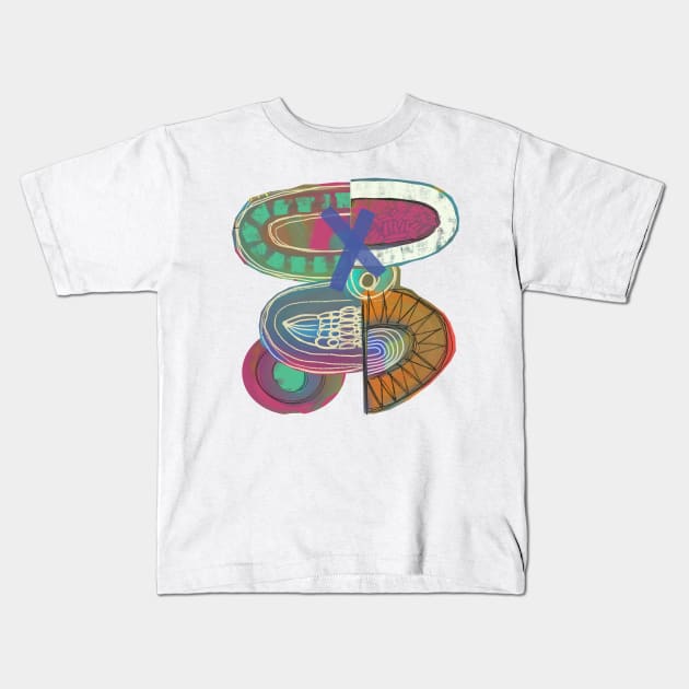 Celebration of color Kids T-Shirt by bestree